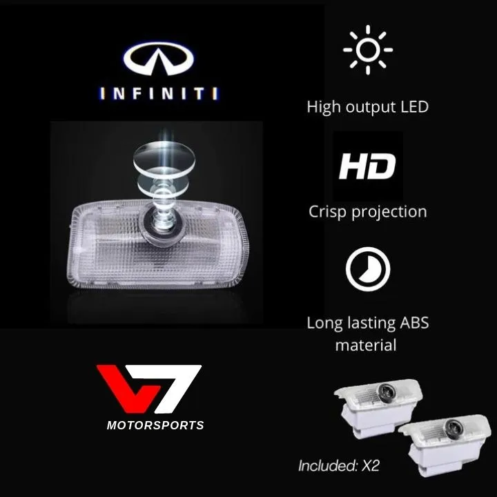 Infiniti logo lights productinfo photo Cart - V7 Motorsports