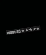 5 STAR LED Wanted Window Sticker - Image 2