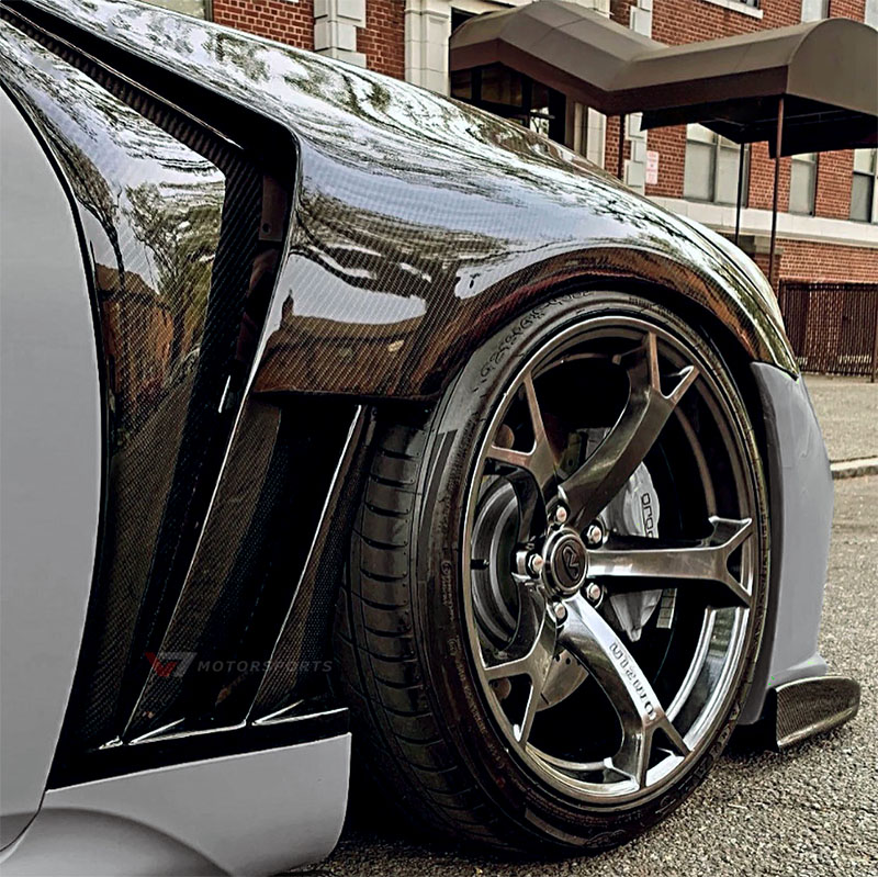 G37 Carbon fiber Fender 0000 Cart - V7 Motorsports