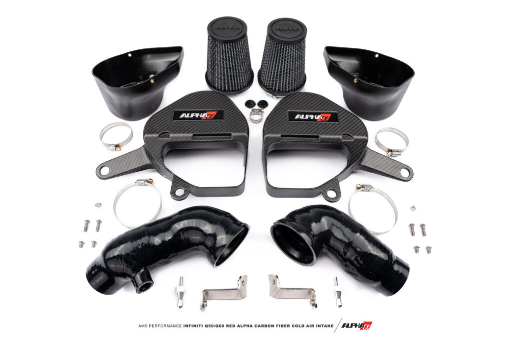 VR30-Carbon-Intakes-1-1024x683 Q50/Q60 CARBON FIBER Cold Air Intake Kit - AMS PERFORMANCE - Image 1