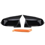 M Style Gloss Black Mirror Cap Set - (BMW F Models) - Image 5