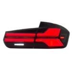 X5M-LCI-Style Smoked LED Taillights for BMW F80 M3 & F30 3 Series (2012-2018) - Image 3
