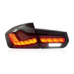 GTS Style Smoked Clear LED Taillights - BMW F80 M3 & F30 3 Series (2012-2018) - Image 2