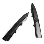 V Style Carbon Fiber Rear Canard Splitters - BMW F30 3 Series (2012-2018) - Image 3