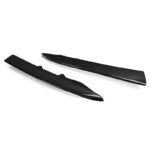 V Style Carbon Fiber Rear Canard Splitters - BMW F30 3 Series (2012-2018) - Image 4