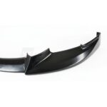 JD-style Q50 Front Lip Splitter w/ 1pc design - Unpainted (14-17' non-sport bumper) - Image 2