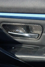 BMW F-Series Carbon Fiber Interior Door Bowl Trim Set