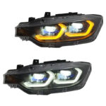 BMW 3 Series Laser Style LED Headlights (F30) | F30 2012-2018 - Image 10