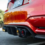 BMW MP Style Carbon Fiber Dual Exhaust Tip - Image 2