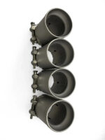 BMW MP Style Matte Stainless Steel Exhaust Tip | F22/F23 2015-2016, F30/F31 2012-2018, F32/F33/F36 2014-2020, F87 2016-2020, F80 2014-2018, F82/F83 2014-2020, F10 2011-2016, F12/F13/F06 2012-2018 - Image 5