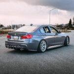 BMW 3 Series Signature Carbon Fiber Rear Diffuser (F30) | F30 2013-2018 - Image 2