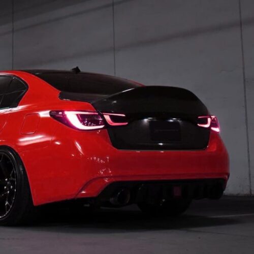 Q50 Full Carbon Fiber Trunk - Duckbill Style (2014-2024 models)